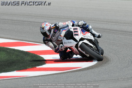 2010-06-26 Misano 3536 Carro - Superbike - Free Practice - Ruben Xaus - BMW S1000 RR